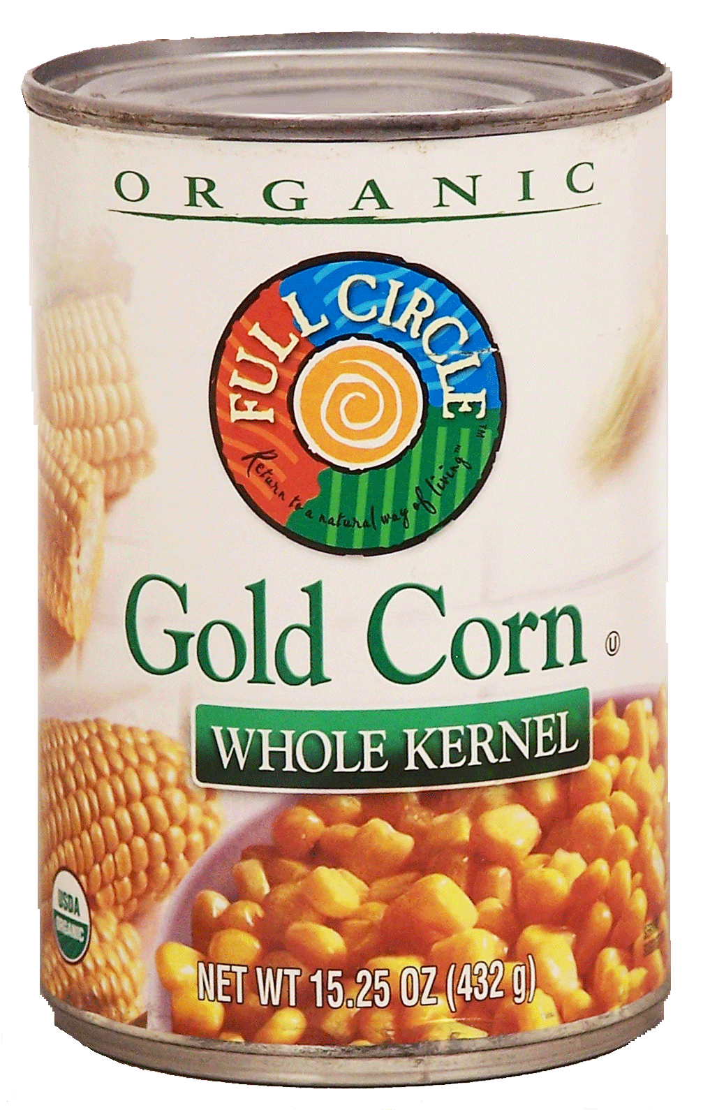 Full Circle&nbsp;&nbsp;whole kernel corn, 100% organic Full-Size Picture